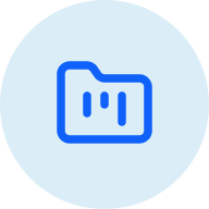 Product Owner - Product Owner A blue icon showing a folder outline